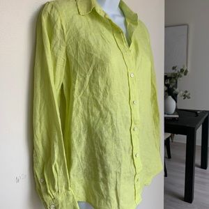 ✨ J Crew x Baird McNutt Irish Linen Button Down